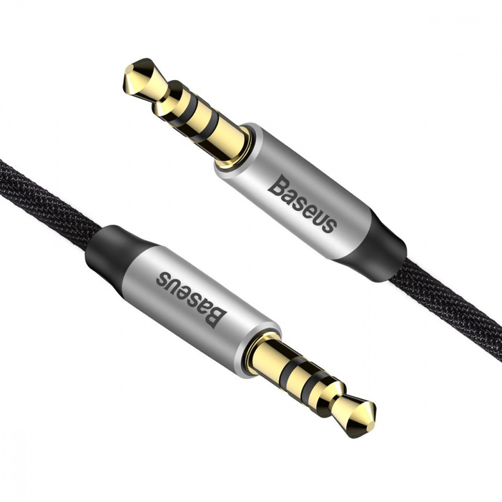 Кабель AUX Baseus Yiven M30 (1.5м) черный Львов - изображение 7