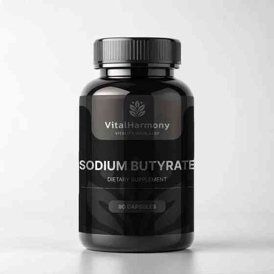 Натрій Бутірат Sodium butyrate VitalHarmony, 90 капсул Дніпро