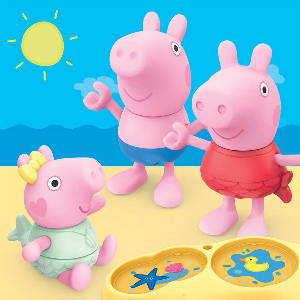 Ігровий набір Peppa Figurines – Три маленькі свинки на пляжі Дніпро - фото 5