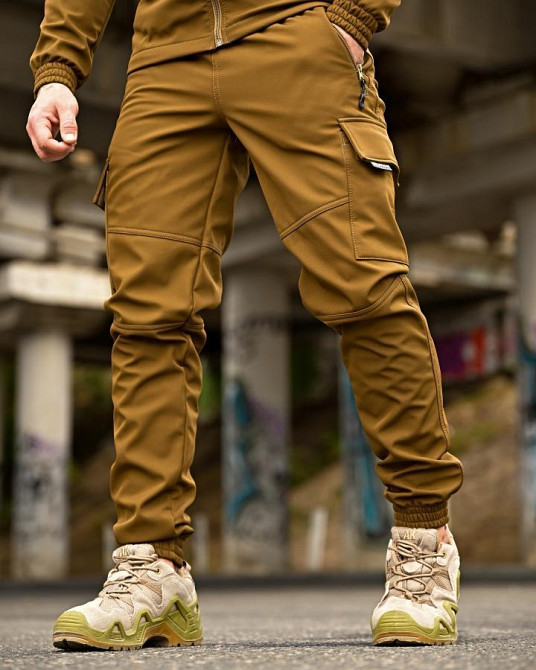 Тактичний костюм софтшел Oblivion кайот ВТ7680 Одеса - фото 18