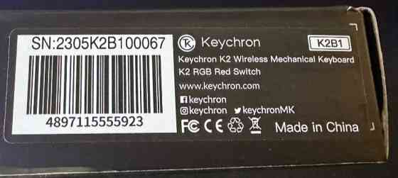 Клавіатура Механічна: Keychron 2. Київ