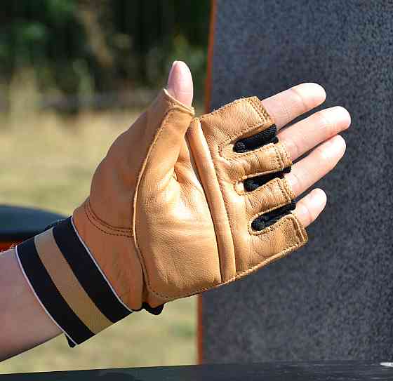 Перчатки для фітнесу MadMax MFG-248 Clasic Brown XL Кам'янське