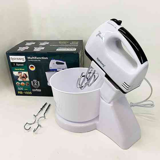 Міксер з насадкою для збивання вершків, Ручний міксер для приготування їжі Портативний ручний SM-43 Львів