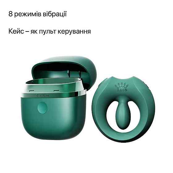 Эрекционное кольцо Zalo Apis Turquoise Green Sex Aura Киев