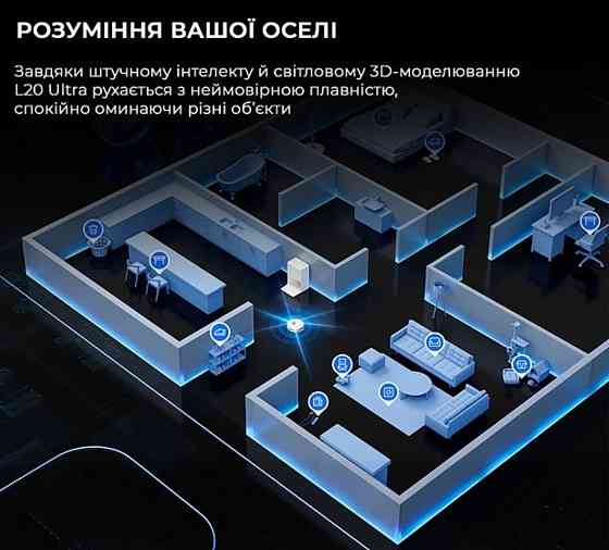 Робот-Пилосос мийний Dreame Bot L20 Ultra Complete Київ