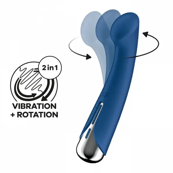 Вібратор Satisfyer Spinning G-Spot 1 Blue Львів