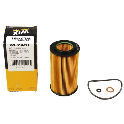 Фильтр масляный Wixfiltron WL7451 Винница - изображение 3