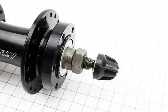 Втулка задня MTB алюмінієва 14Gx36H під вільнобіг, Disk-brake, кріпл. гайка, рожева SF-A210R Київ