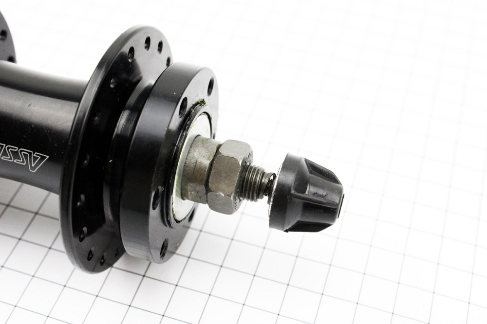 Втулка задня MTB алюмінієва 14Gx36H під вільнобіг, Disk-brake, кріпл. гайка, рожева SF-A210R Київ - фото 3