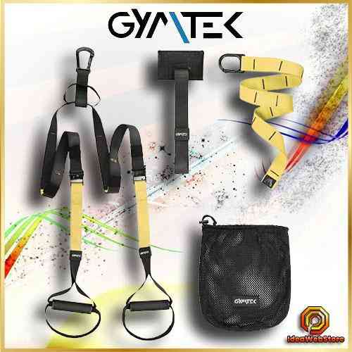 Тренувальні петлі TRX Gymtek Pro універсальні петлі для фітнесу та функціональних тренувань вдома Жовтий Київ