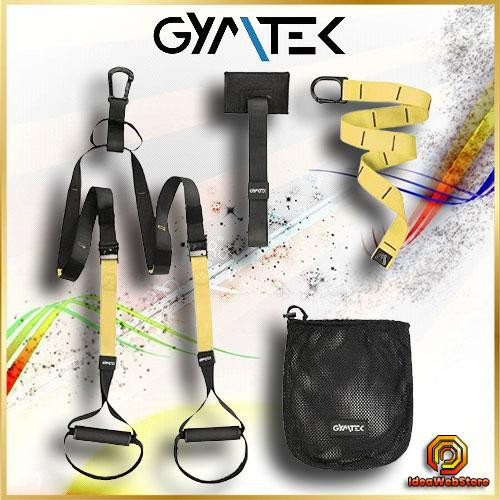 Тренувальні петлі TRX Gymtek Pro універсальні петлі для фітнесу та функціональних тренувань вдома Жовтий Київ - фото 1