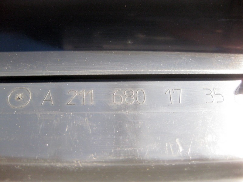 Mercedes-Benz  A2116801735 9B51 Накладка порога антрацит внутрішня передня ліва E-Class W211 Одеса - фото 3