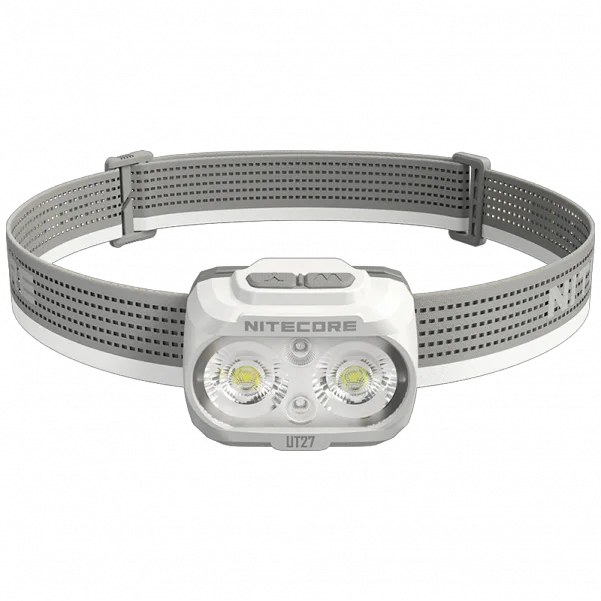 Налобный фонарь для бега с универсальным питанием Nitecore UT27 Pro (3xAAA USB-C) Белый Винница - изображение 1