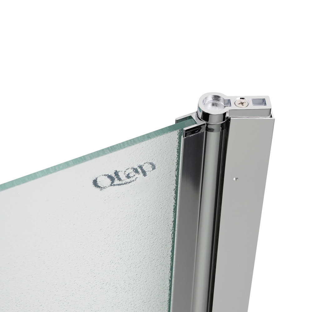 Штора на ванну Qtap Standard CRM407513APR скло Pear 6 мм, 75х140 см, права Київ - фото 5