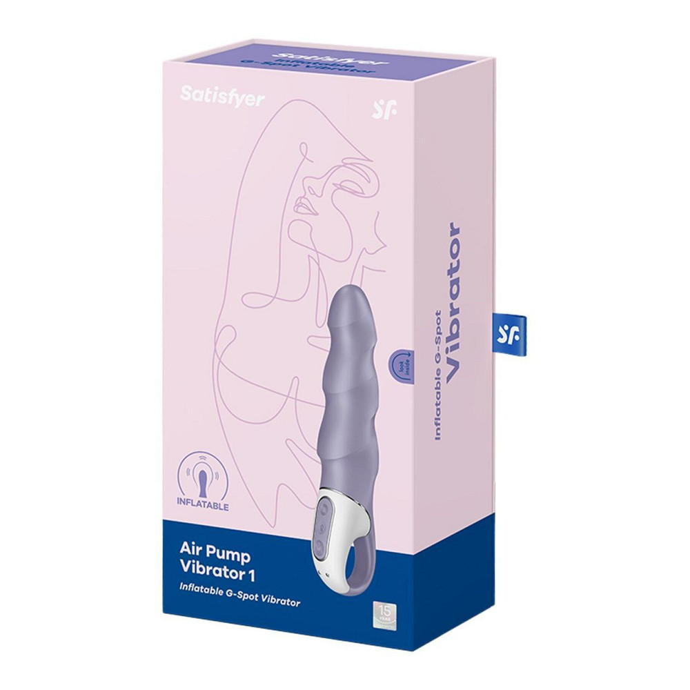 Вібратор надувний Satisfyer Air Pump Vibrator 1 Sex Aura Київ - фото 6
