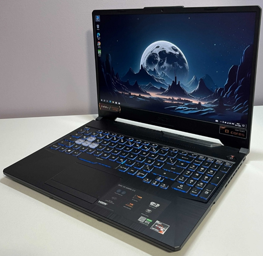 Ноутбук; ASUS TUF A15 Ryzen 7 5800H, RTX 3070 8Gb, 144Hz 16Gb, SSD 512Gb. Київ - фото 5