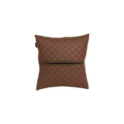 Подушка EVAtech ECO 40x40 см коричнева з коричневою ниткою (SPBCSZZ) Винница