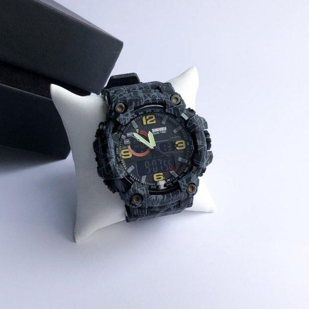 Чоловічий наручний годинник Skmei 1520 Сірий Вінниця - фото 4