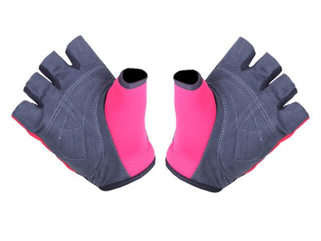 Моторукавички всесезонні без пальців size L мембрана на липучці червоні Мукачево - фото 2