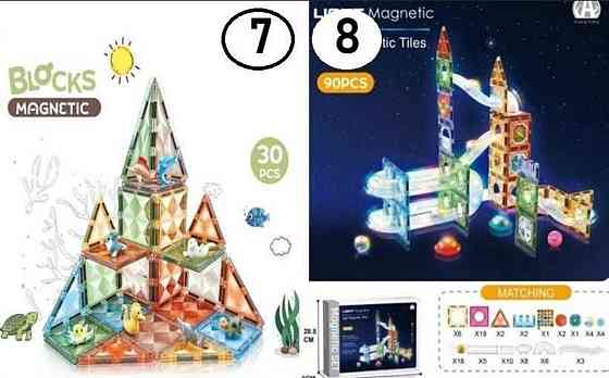 Качественный Детский магнитный конструктор подсветки Деткий магнитный. Харьков