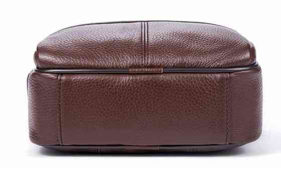 Сумка мужская зернистая Vintage 14705 Коричневая Киев