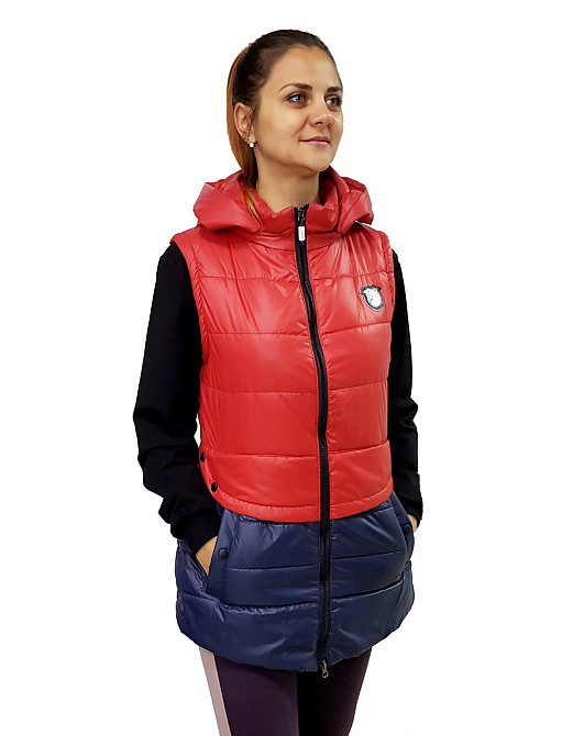 Жіноча безрукавка, подовжена, Жіночий демісезонний жилет Київ - фото 1