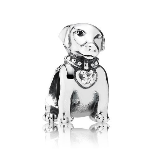 Серебряный шарм Пандора  