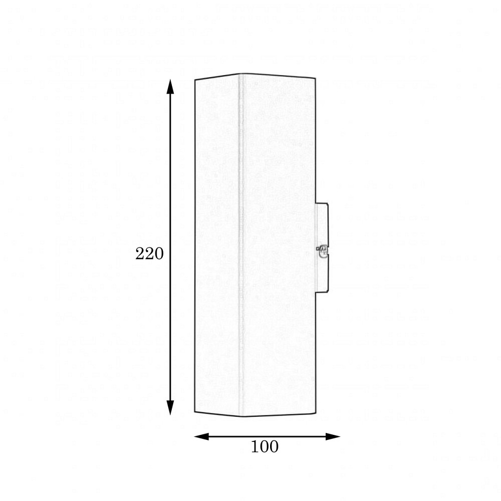 Бра металеве 2-Е27 MR Crocus SQ 2206 MR+GD Київ - фото 2