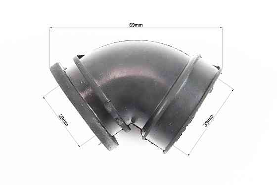 Патрубок фільтра повітряного Suzuki AD50, силікон Киев