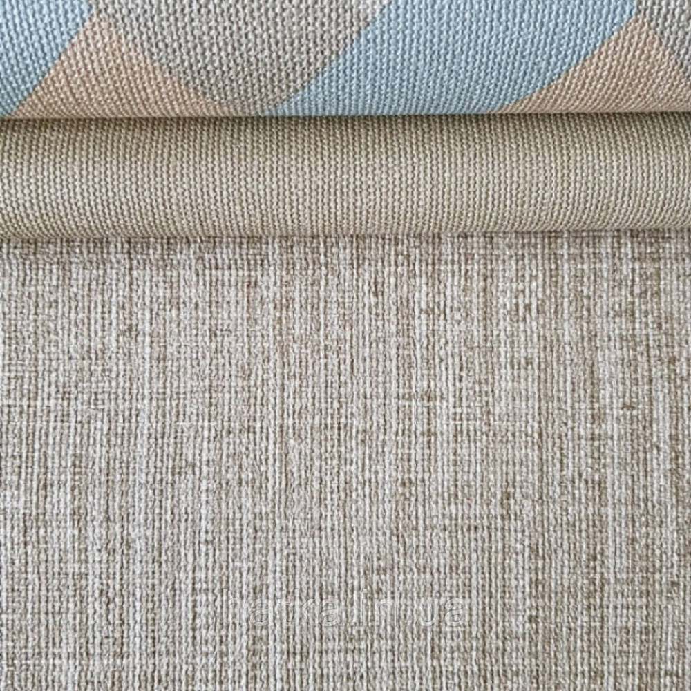 Шпалери вінілові на флізелін Sirpi AltaGamma Home 3 під тканину мішковину структурні зелені болотні Київ - фото 1