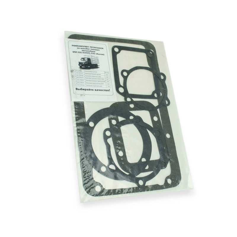 Прокладка ЗІЛ 130 (к-кт) КПП Мукачево - фото 1