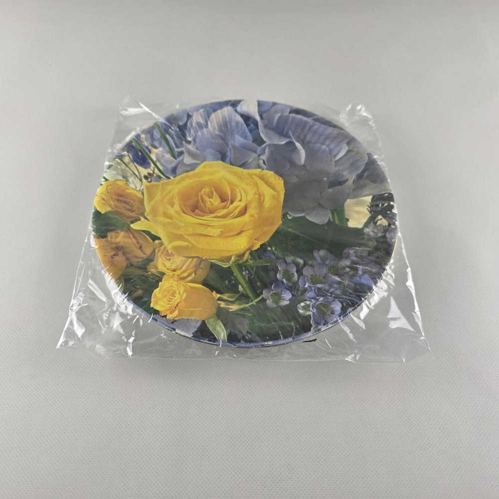 Тарелка бумажная 23см