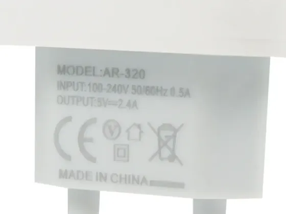 Зарядное устройство 220В 2,4А USBx2 LCD Original AR-320 Киев