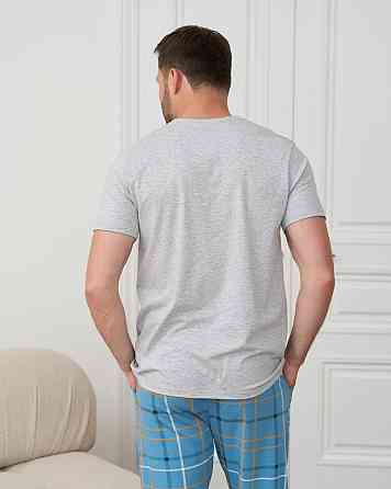 Чоловіча піжама зі штанами в карту — Energy Tom John 93463 Київ