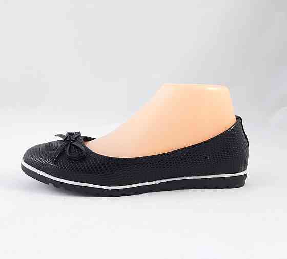 . Жіночі Балетки Чорні Мокасини Туфлі (розміри: 38) - 26 Дніпро