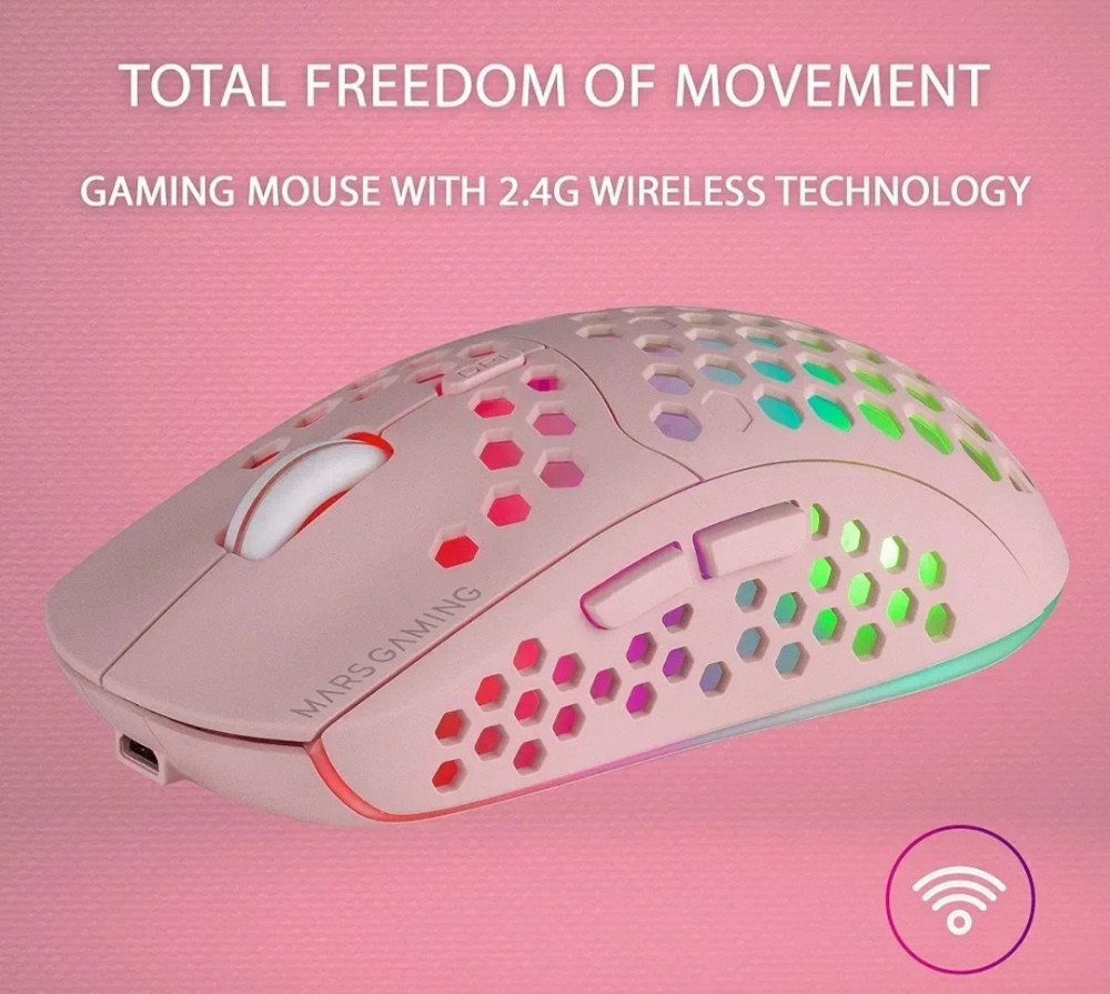 Миша ігрова: Mars Gaming MMW3P DPl 3200 RGB Київ - фото 2