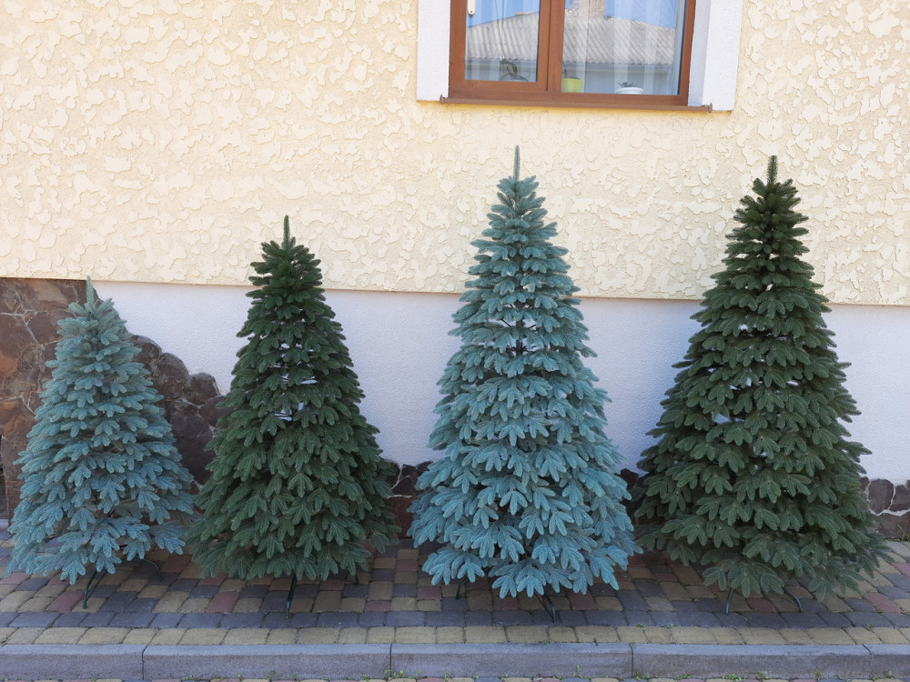 Елка искусственная новогодняя «Литая Швейцарская» зеленая 1.5 / 1.8 / 2.1 / 2.3 / 2.5 м 2.5 Киев - изображение 7