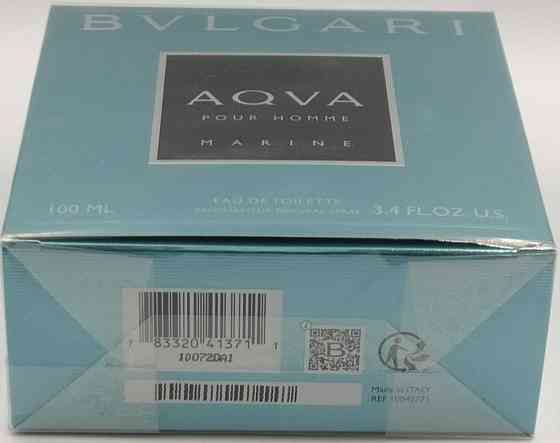 Парфюмерия: Bvlgari Agva Marine Pour Homme edt 100ml. Оригинал ! Киев
