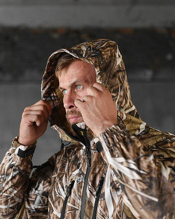 Тактичний маскувальний костюм софтшел SoftShell Очерет Одесса - изображение 8