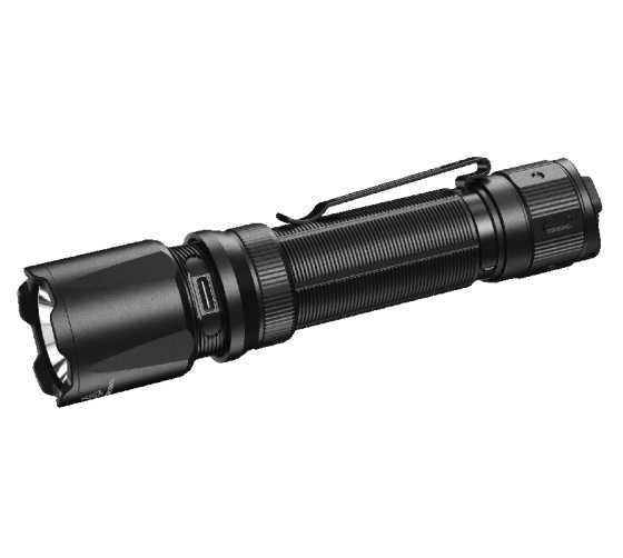 Ручной тактический фонарь Fenix TK20R V2.0 3000лм зарядка через Type-C (Черный) Винница