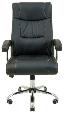 Офісне Крісло Керівника Richman Miami Fly 2230 Хром М1 Tilt Чорний Київ