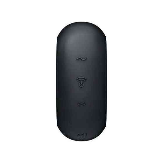Вакуумный стимулятор с вибрацией Satisfyer Pro To Go 3 Black Sex Aura Киев