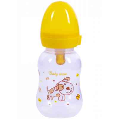 Пляшечка для годування Baby Team з латексною соскою Собачка, 125 мл (1300_собачка) Вінниця