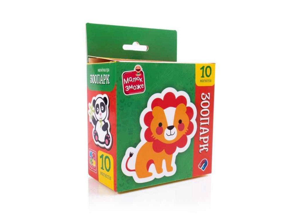 Игра развивающая Зоопарк набор магнитов VT3106-39 ТМ VLADI TOYS Киев - изображение 1