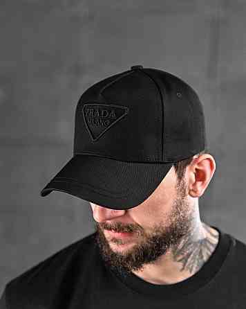 Бейсболка Prada black ДЛ6594 Киев