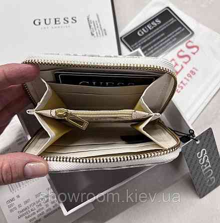 Жіночий маленький гаманець Guess (7594-1) white Київ