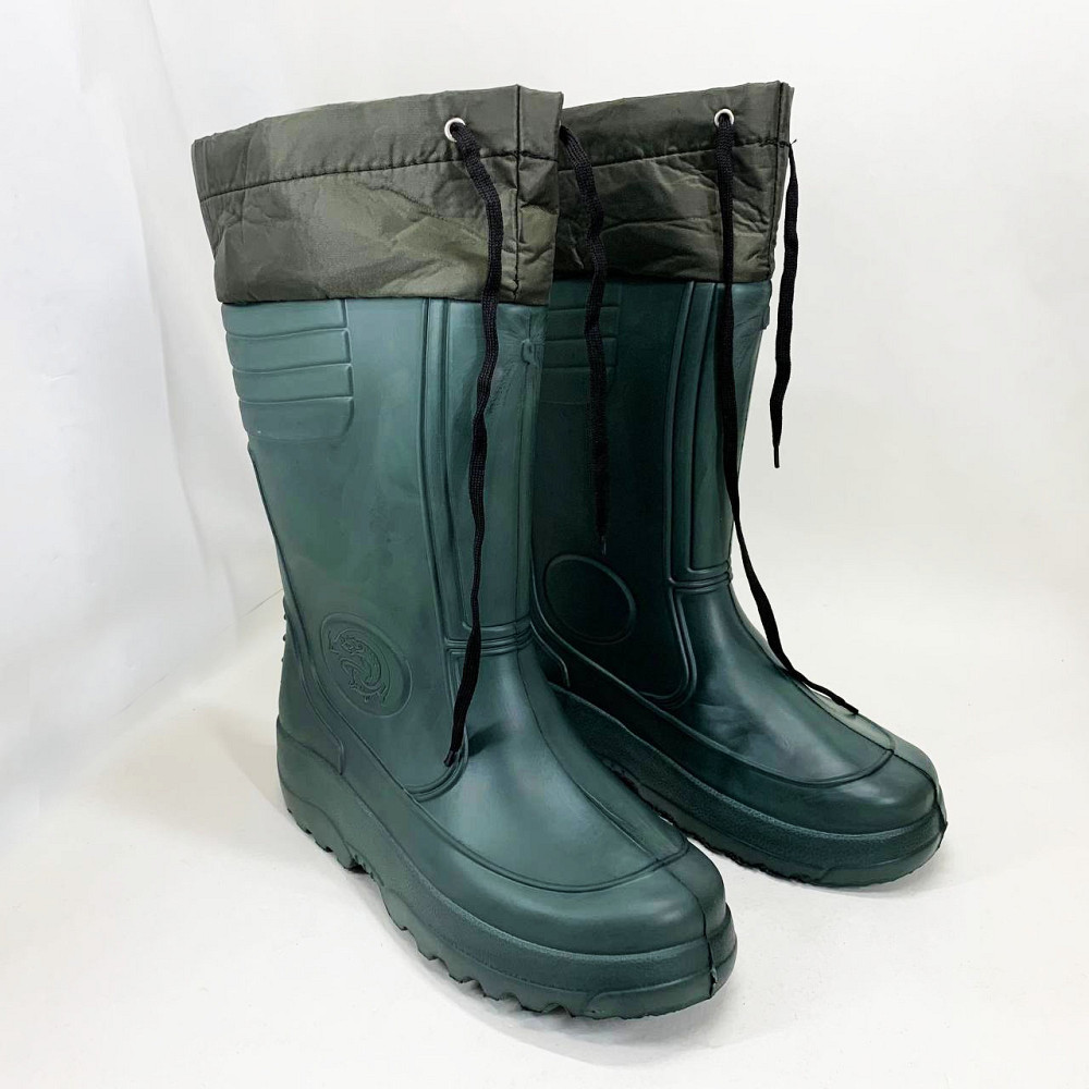 Активні чоловічі гумові чоботи 44р, Чоловічі чоботи для риболовлі з гуми, Робоче взуття для чоловіків VG-47 Львів - фото 12