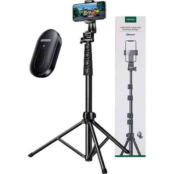 Селфі-трипод UGREEN LP680 Selfie Stick Tripod with Bluetooth Remote(15609) Київ