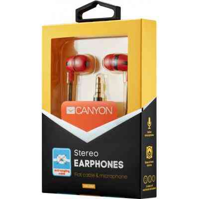 Наушники Canyon CNS-CEP4R Red (CNS-CEP4R) Винница