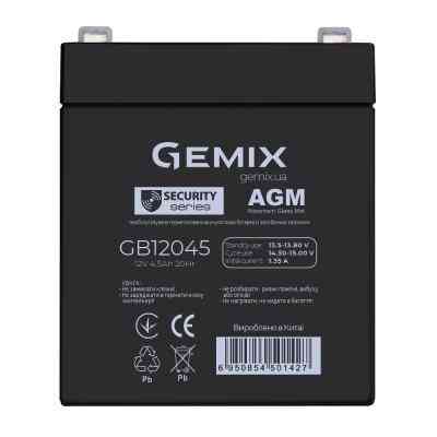 Батарея до ДБЖ Gemix GB 12В 4.5 Ач (GB12045) Вінниця